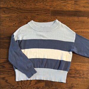 Lucky Brand Blue Crew Neck Sweater